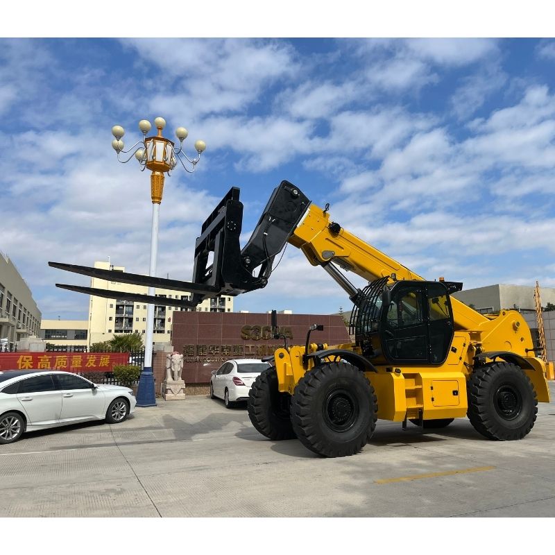 SOCMA HNT20010-4Z Carretilla Elevadora Telescópica de 20 Toneladas y 10 Metros para Construcción y Minería