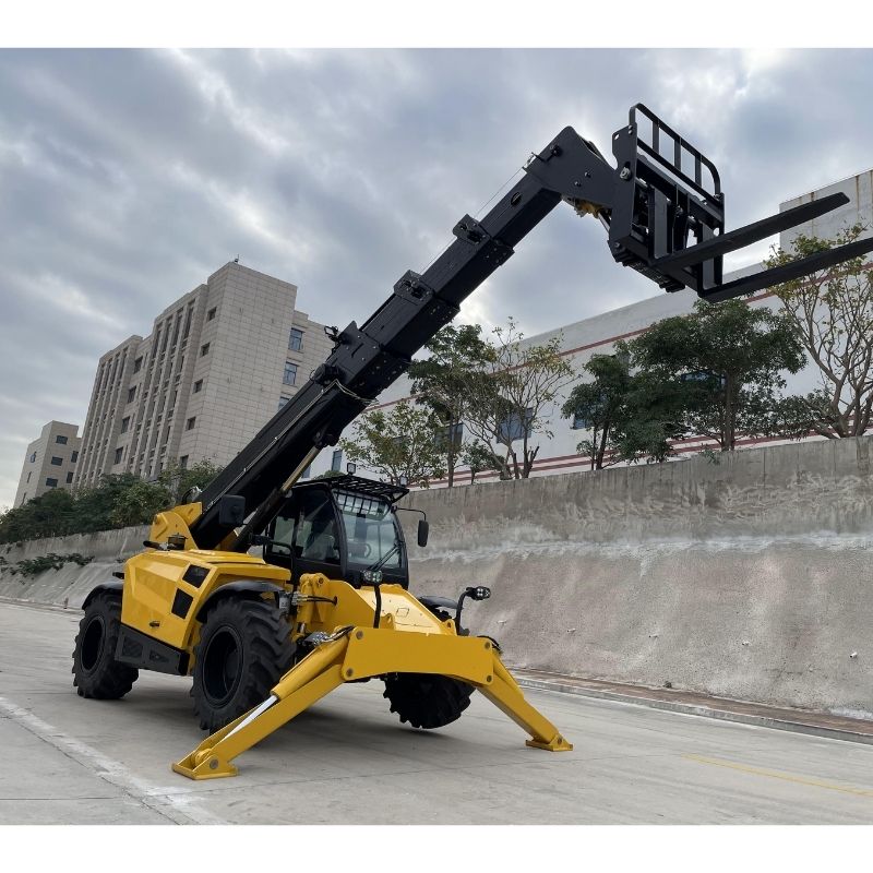 Carretilla Elevadora Telescópica SOCMA HNT4017-4Z de 4 Toneladas y 17 Metros para Construcción y Agricultura