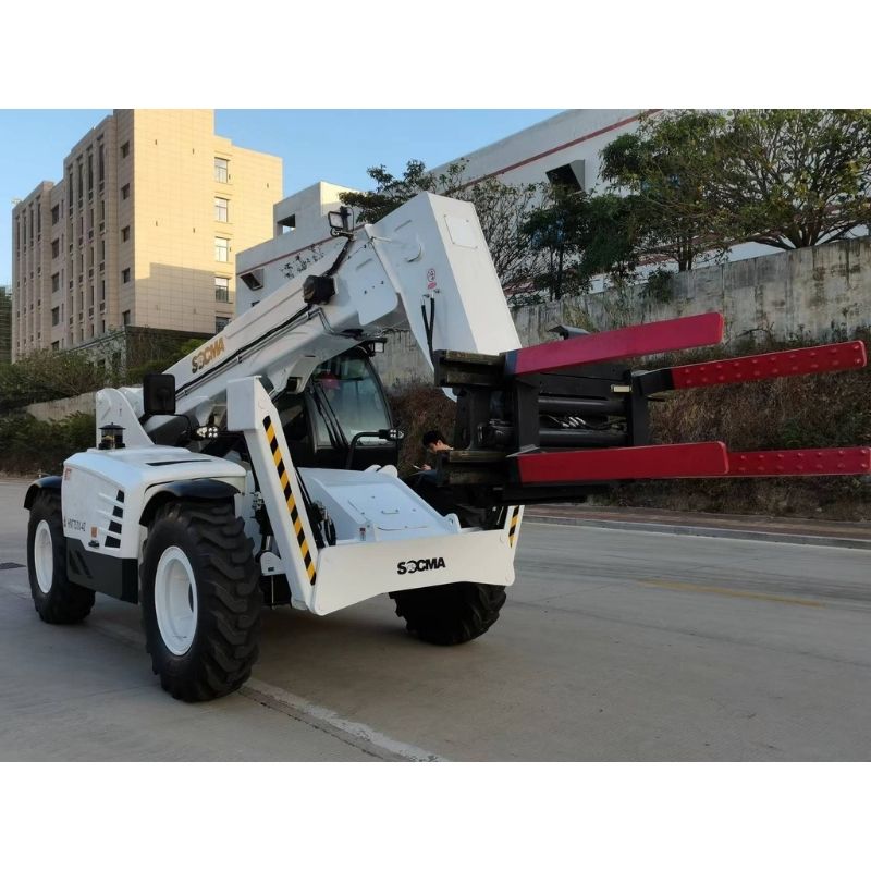 SOCMA HNT7510-4Z Carretilla Elevadora Telescópica de 7.5 Toneladas y 10 Metros para Construcción y Minería