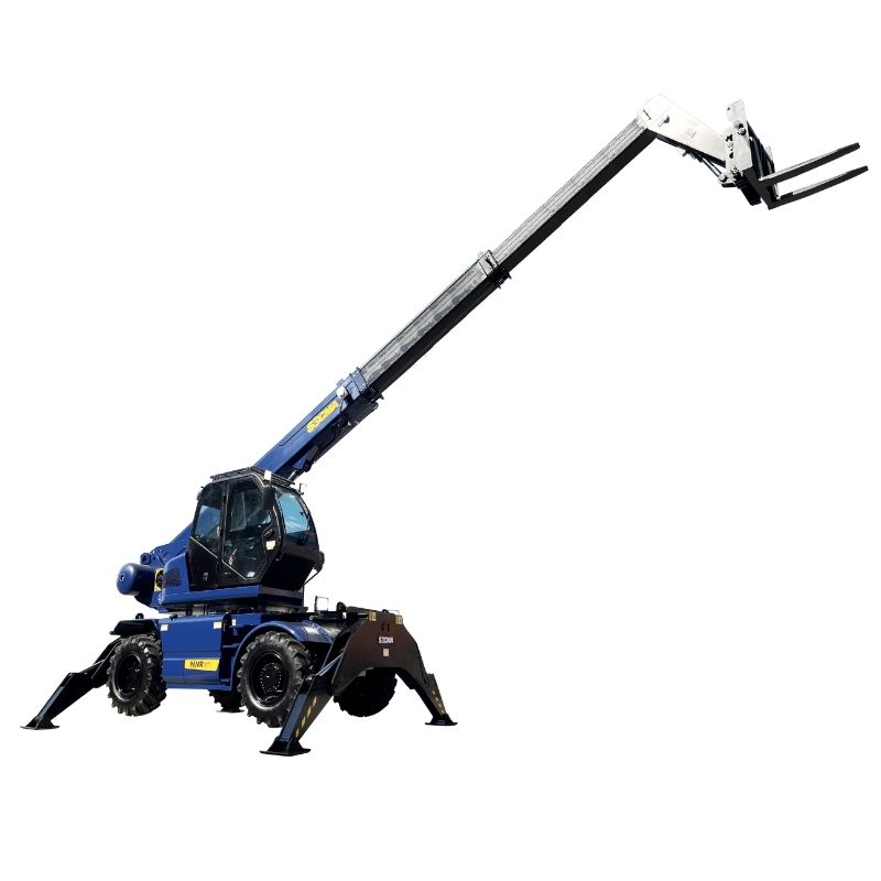 SOCMA HNTR4015-4Z Carretilla Elevadora Telescópica Rotativa de 4 Toneladas y 15 Metros para Construcción y Uso Industrial